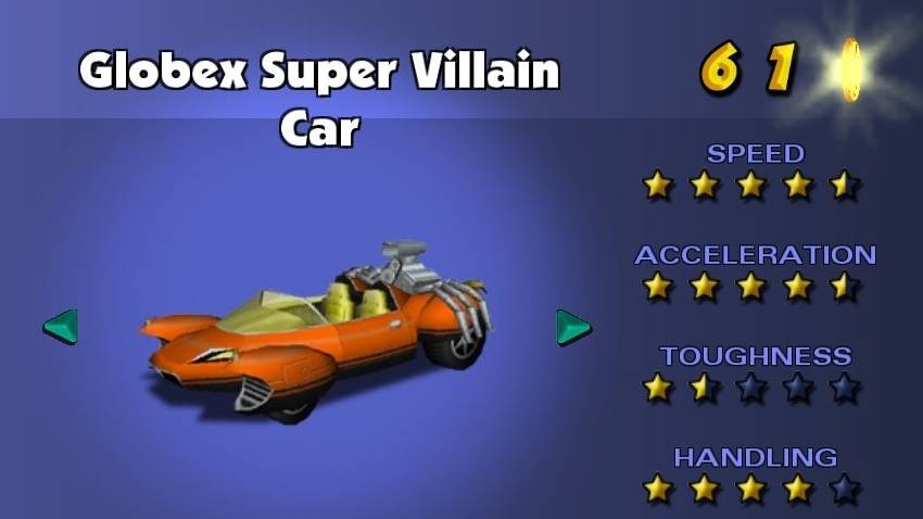 Globex Super Villain Car